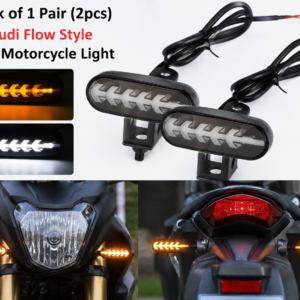 Pack of 1 pair(2pcs) - Audi Flow Style Led Motorcycle in pakistan