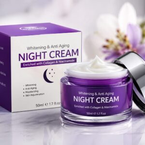 Whitening & anti aging night cream 50ml pakistan