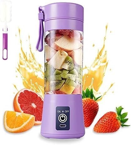 6 Blade Mini Portable Usb Juicer Blender Rechargeable in pakistan