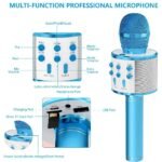 Kids Microphone for Singing, Wireless Bluetooth Karaoke Microphone in pakistan