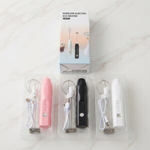 Wireless 2 In 1 Electric Egg Beater And Coffee Frother Rechargeable in pakistan
