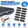 Mobile Speaker Dust Protector Net Sticker (Pack of 10) in pakistan