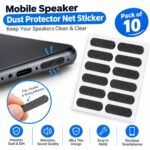 Mobile Speaker Dust Protector Net Sticker (Pack of 10) in pakistan