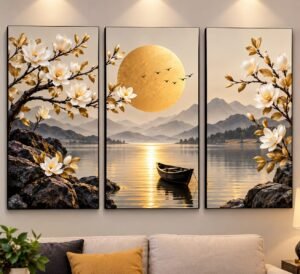 Set of 3 Premium Wall Art Photo Tiles in pakistan