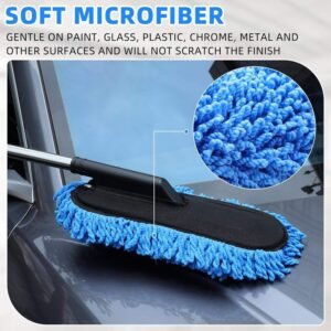 Microfiber Car Duster with Extendable Handle in pakistan