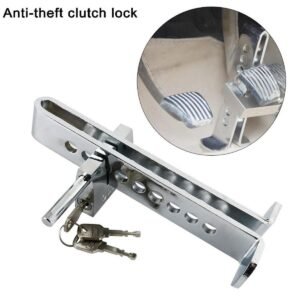 Car Steen Less steel Anti Theft Brake Cluch Pedal Lock For All cars in pakistan