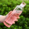 Transparent Plastic Water Bottle 500ml Durable Lightweight in pakistan