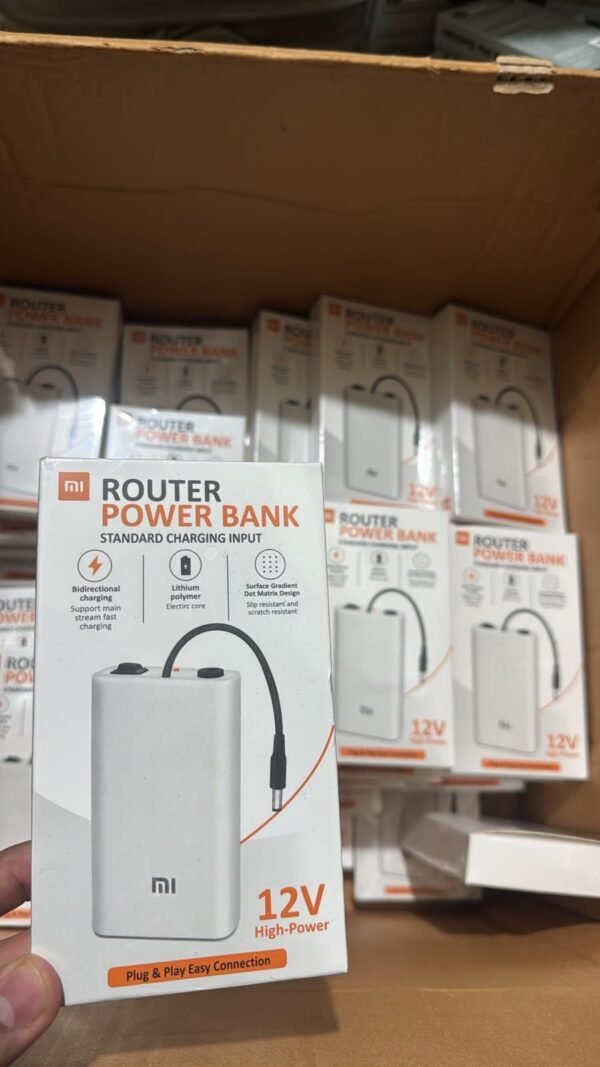 Router Power Bank 12V Premium Quality Uninterrupted Mini UPS in pakistan